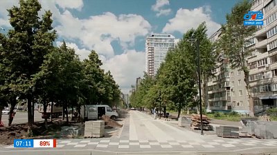 Благоустройство Комсомольского проспекта в рубрике «Будет красиво»