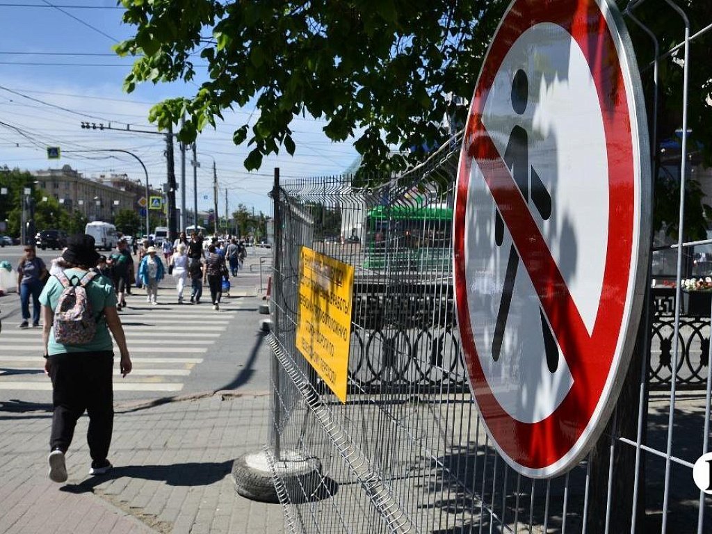 В Челябинске в выходные перекроют нечетную сторону Свердловского проспекта