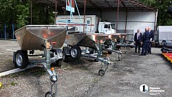 Поисково-спасательная служба Челябинской области получила новую технику для работы