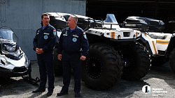 Поисково-спасательная служба Челябинской области получила новую технику для работы