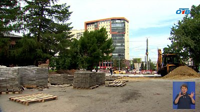 Советский район благоустраивают