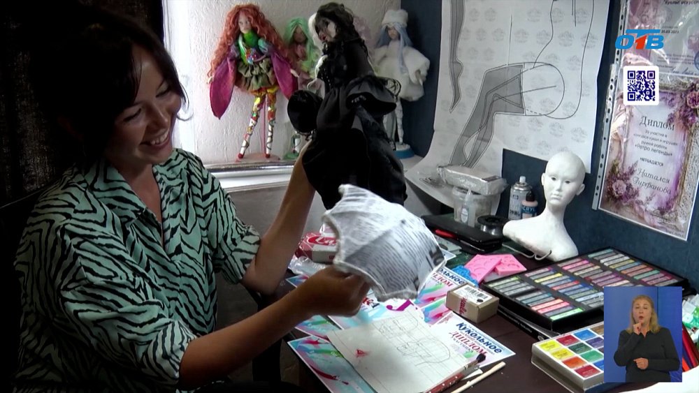 Мастер кукол из Нязепетровска создает шедевры