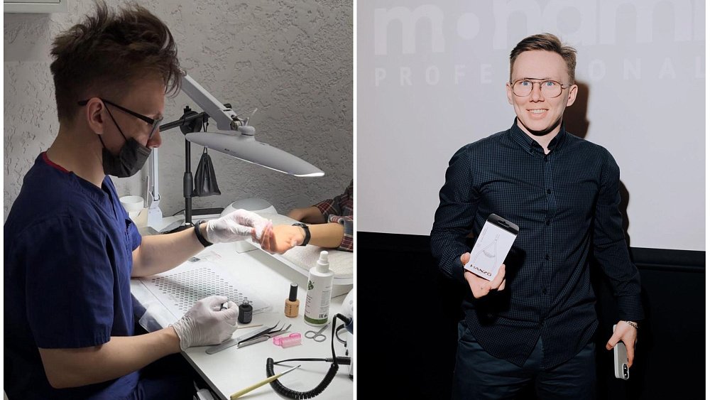 Челябинец ушел с завода, чтобы стать мастером маникюра