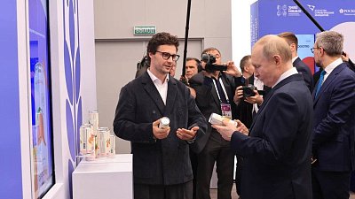 Владимир Путин оценил южноуральский бренд лимонадов