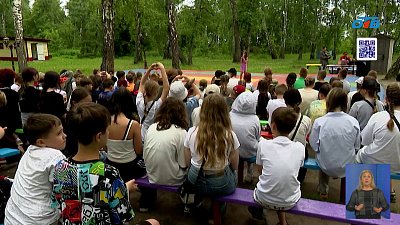 В детском лагере «Березка» в Еткульском районе проходит вторая смена для детей