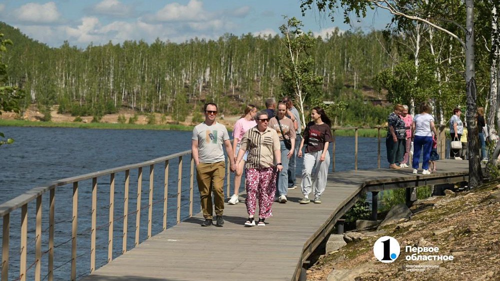 В Карабаше прошел летний фестиваль на новой набережной озера Серебры