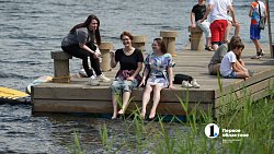 В Карабаше прошел летний фестиваль на новой набережной озера Серебры