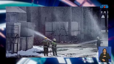 На Троицком тракте произошел пожар из-за бочек спирта