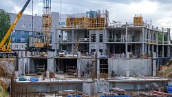 В Челябинске завершили фундамент нового хирургического корпуса ЧОДКБ