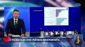 Челябинская область вошла в десятку рейтинга Минпромторга