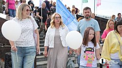 По Челябинску 8 июля прошел парад семей