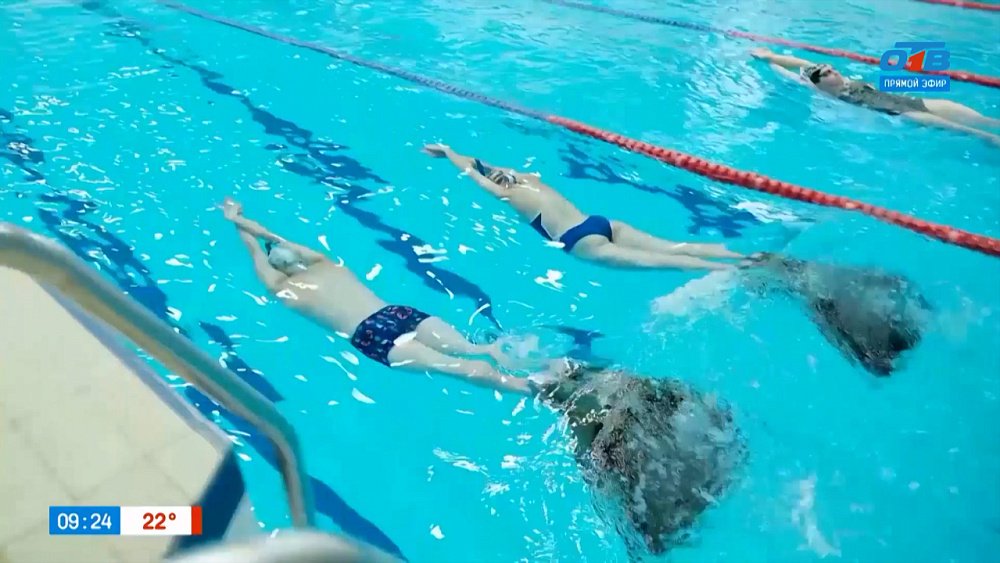 О юном пловце Денисе Ромашове в сюжете «Золото на Первенстве мира»
