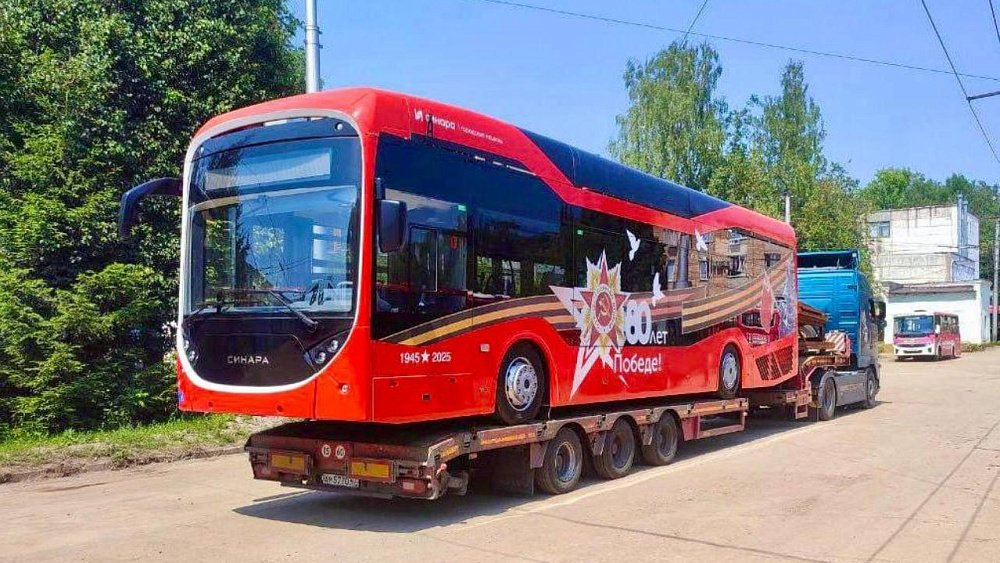 Челябинский троллейбус отправили на тестовую эксплуатацию в Краснодар