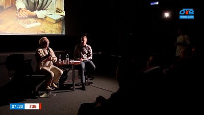 Беседа с Евгением Воскресенским в сюжете «Творческая встреча»