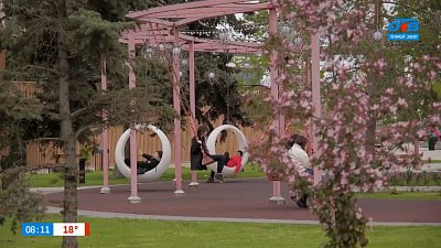 Преображение сквера на Молодогвардейцев в рубрике «Будет красиво»