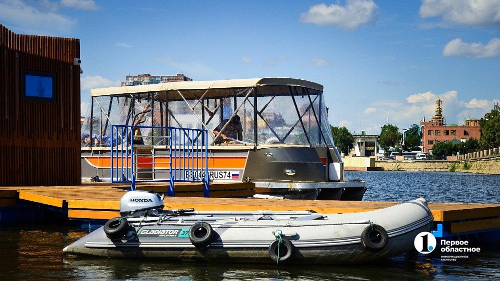 В Челябинске на реке Миасс появились новые суда