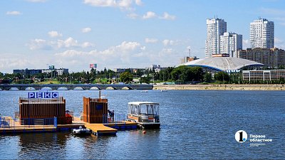 В Челябинске запустили прокат водных катамаранов