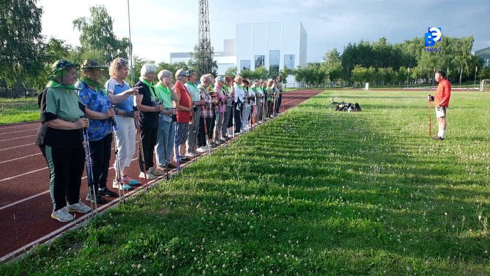 Миасский клуб скандинавской ходьбы «Нордики» проводит тренировки для всех желающих