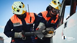 На трассе М-5 под Челябинском прошли учения по ликвидации последствий крупного ДТП