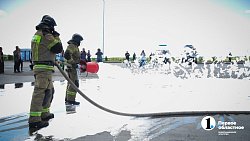 На трассе М-5 под Челябинском прошли учения по ликвидации последствий крупного ДТП