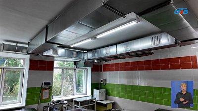 В детском саду № 43 Златоуста обновили пищеблок