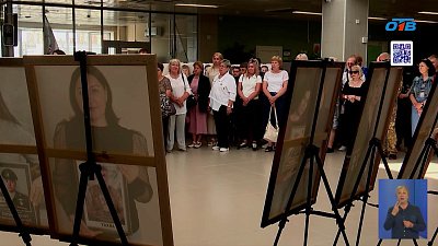 Челябинцам представили фотовыставку «Семьи Героев»