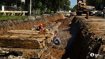 Капремонт теплотрассы в Металлургическом районе Челябинска завершат к октябрю