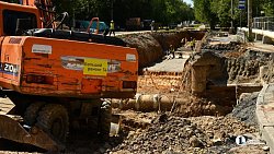 Капремонт теплотрассы в Металлургическом районе Челябинска завершат к октябрю