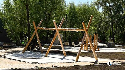 Новый сквер откроют в Металлургическом районе Челябинска к 1 августа