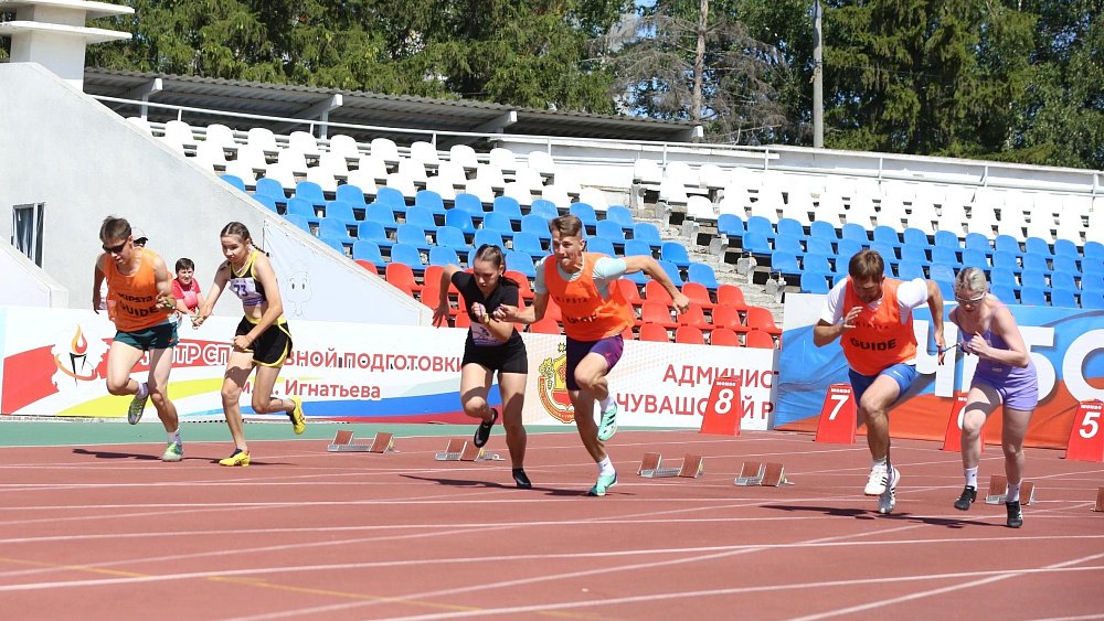 Слепые легкоатлеты из Челябинска завоевали 17 медалей на чемпионате России