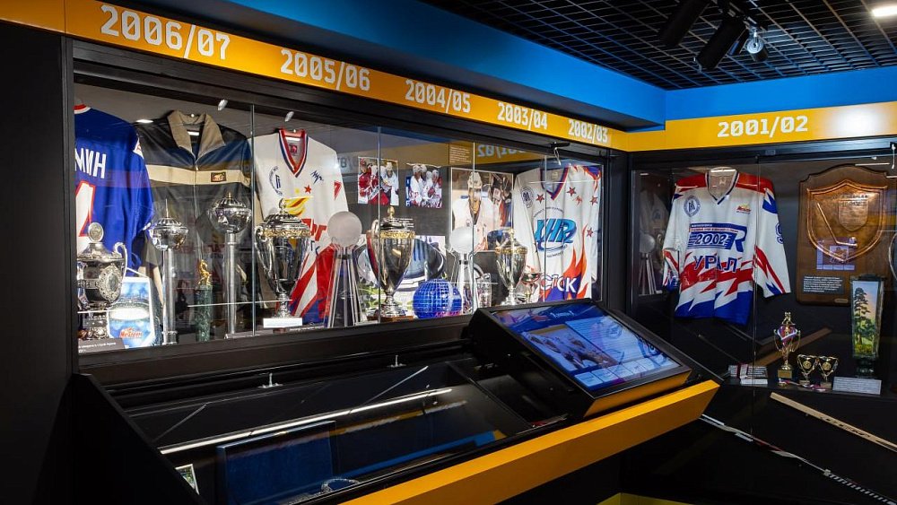 В Магнитогорске открыли новый музей хоккейной команды «Металлург»