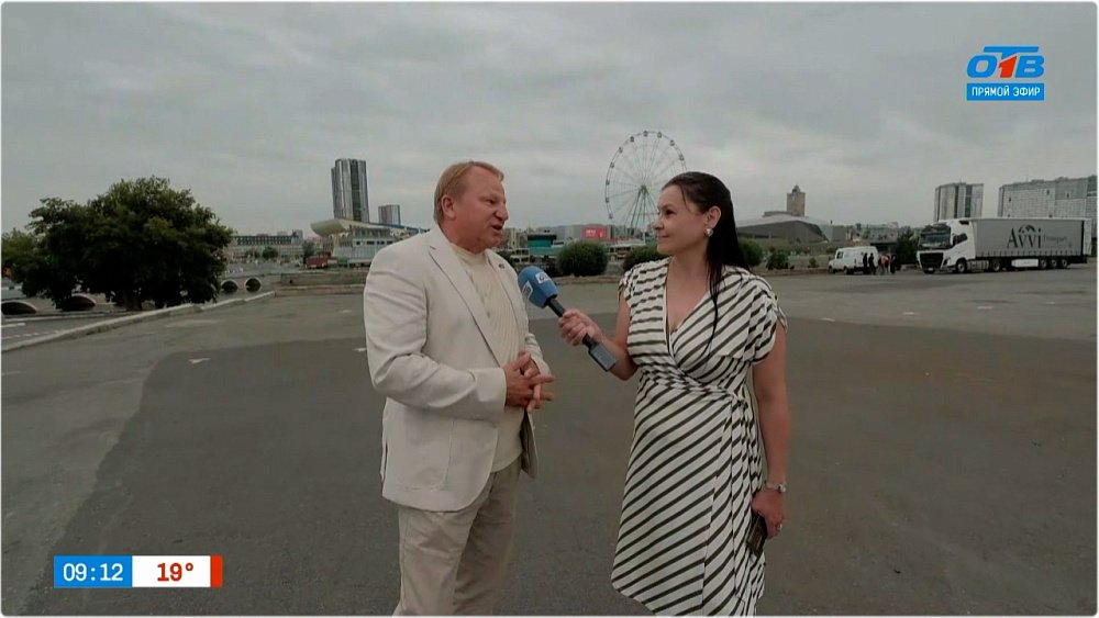 Подготовка к фестивалю «Русское поле» в «Прямом включении»