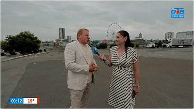 Подготовка к фестивалю «Русское поле» в «Прямом включении»