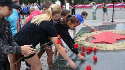 Челябинцы пробежали патриотический марафон «От Победы к Победе!»