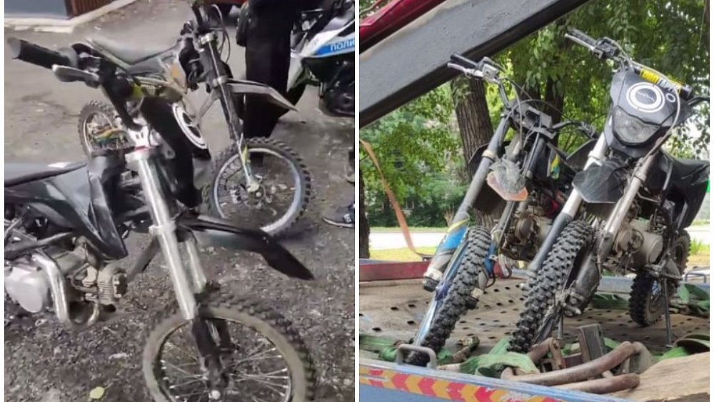 У подростков на ЧМЗ изъяли питбайки