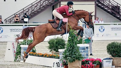 Челябинка Ксения Хайрулина завоевала серебро на Евразийских играх по конкуру