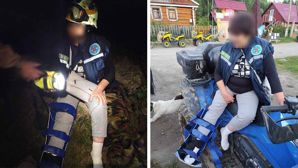 Туристку 10 часов спускали с горы в Челябинской области