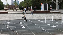 В Челябинске завершили благоустройство парка Курчатовского района