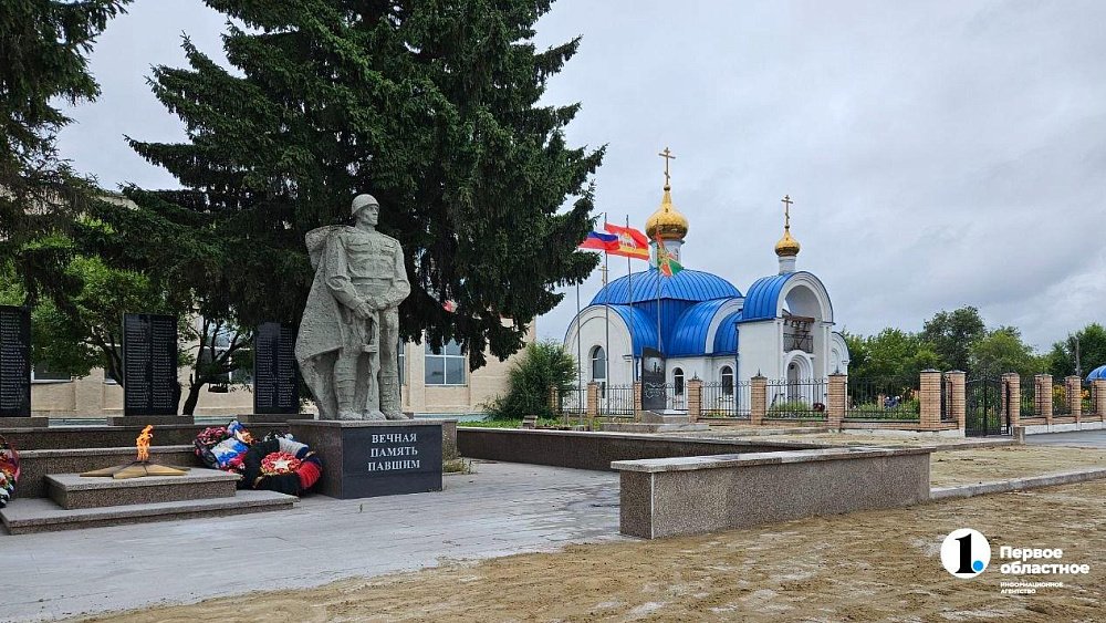 Памятник участникам локальных войн и вооруженных конфликтов установят в сентябре в Еткуле