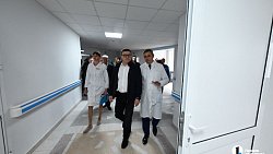 В Еткуле завершается капитальный ремонт лечебного корпуса районной больницы