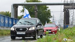 Автопробег в честь Дня ВМФ прошел в Челябинске