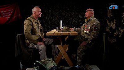 В студии «СВОих героев» боец, который чудом выжил после ранения