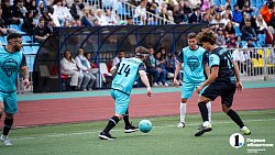 Спорт во благо — в Магнитогорске провели благотворительный футбольный матч