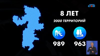 За восемь лет в Челябинской области преобразили почти две тысячи территорий