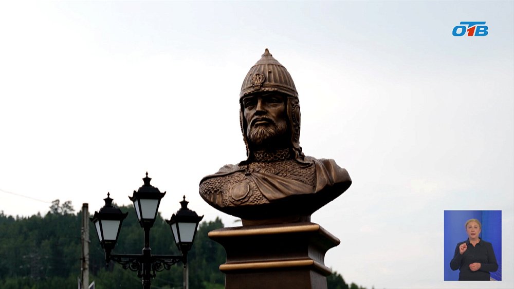 Бюст Александра Невского установили в Златоусте