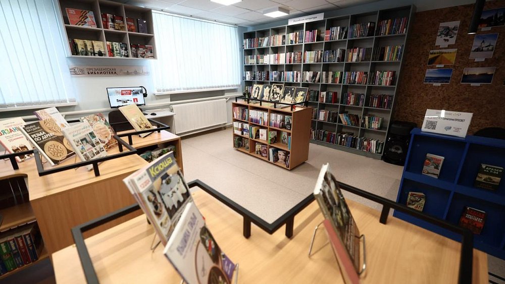 Библиотека Октябрьского округа после ремонта стала доступна для людей с ОВЗ