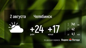 В Челябинской области 2 августа ожидается переменная облачность