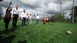 Губернатор Алексей Текслер подвел итоги работы в Октябрьском округе