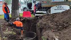 В Челябинске установили допрешетки для приема воды и промыли трубопроводы