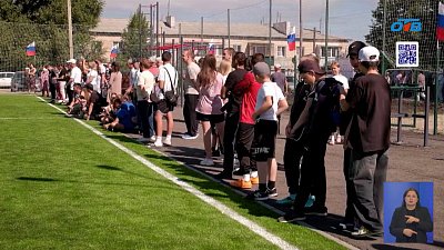 В Канашево построили новое футбольное поле
